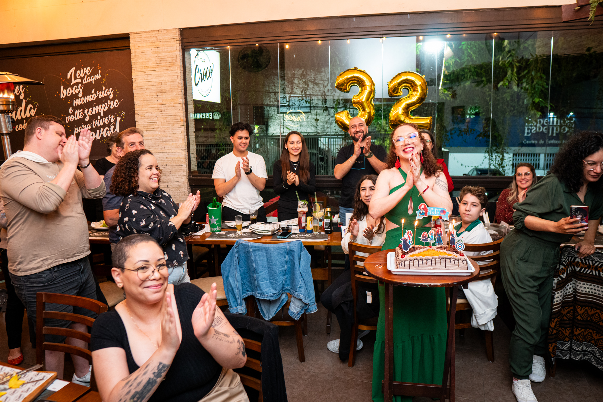 Comemore seu niver no Croco